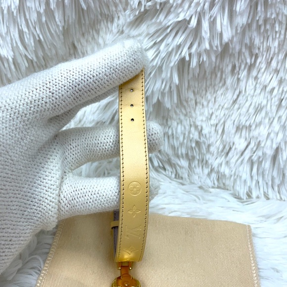 LOUIS VUITTON FLEUR GOOD LUCK BRACELET MONOGRAM SN0060 - Picture 12 of 12